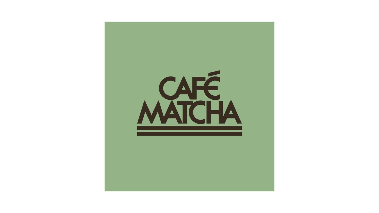 Café Matcha storefront