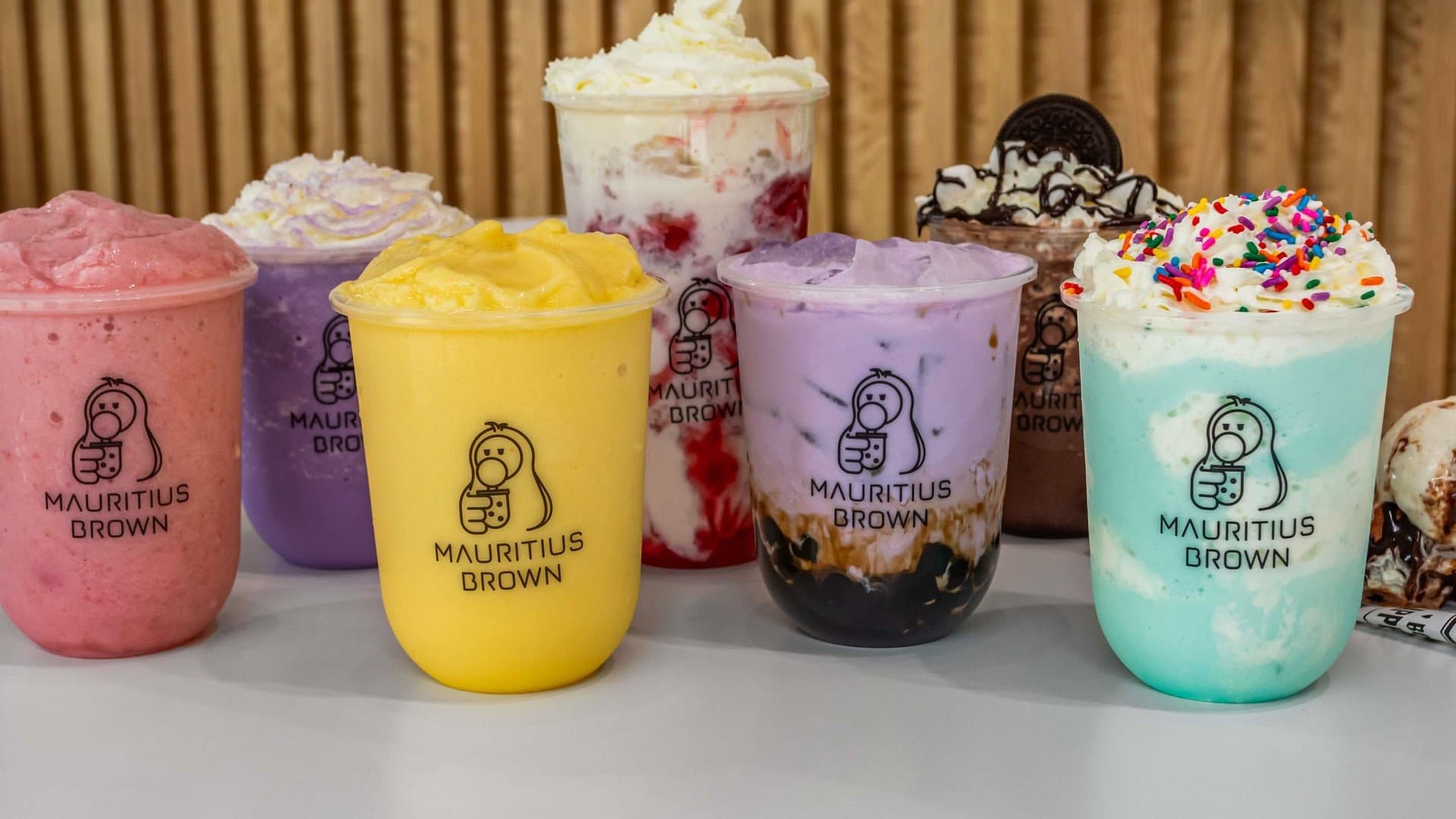 Mauritius Brown Bubble Tea storefront
